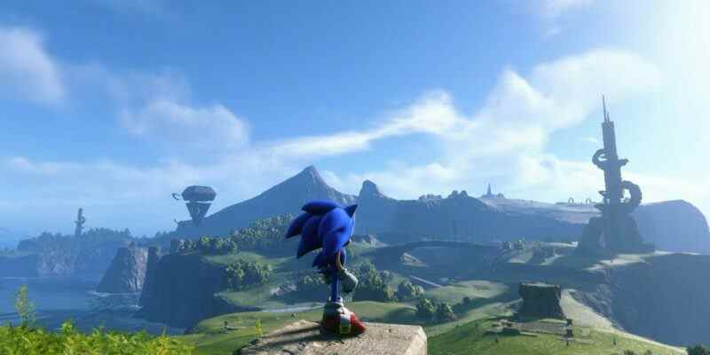 Sega montre plus de séquences Sonic Frontiers pendant Sonic Central