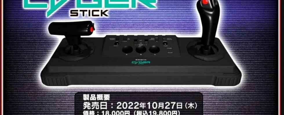 Sega révèle que la Mega Drive Mini 2 reçoit une réplique du Cyber ​​Stick