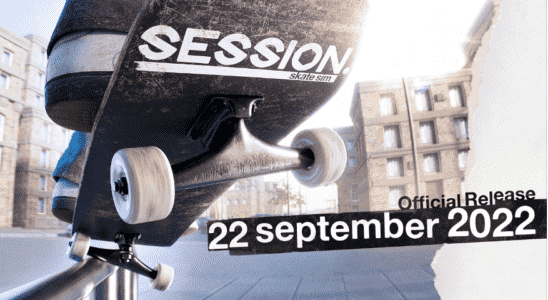 Session : Lancement de Skate Sim le 22 septembre