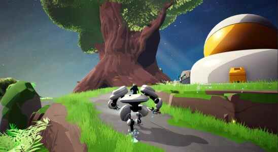 Shoulders Of Giants est un jeu d'action coopératif sur une grenouille chevauchant un robot