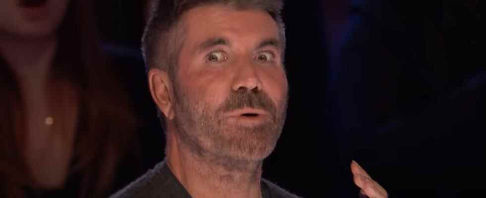 Simon Cowell ne peut pas s'arrêter de parler du candidat au parmesan de la première de America's Got Talent