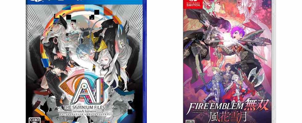 Sorties hebdomadaires de jeux japonais : AI : The Somnium Files - Initiative nirvanA, Fire Emblem Warriors : Three Houses, etc.