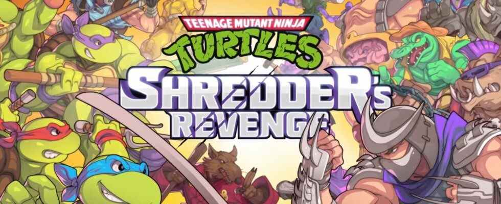 TMNT : Shredder's Revenge sort ce mois-ci, ajoute Casey Jones et le jeu à 6 joueurs