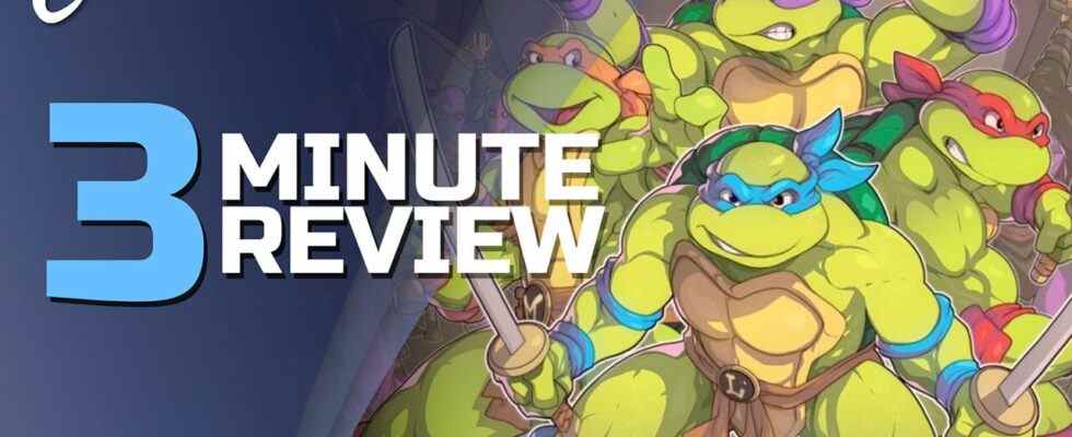 Teenage Mutant Ninja Turtles: Revue de la vengeance de Shredder en 3 minutes