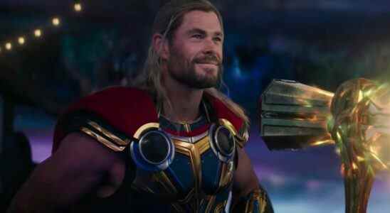 Thor: Love and Thunder montrant que les fesses de Chris Hemsworth étaient en gestation depuis 10 ans