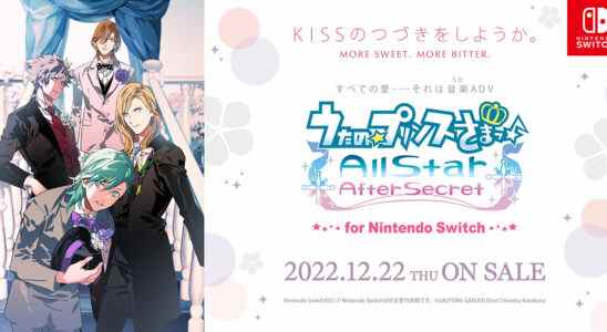Uta no Prince-sama All Star After Secret for Switch sort le 22 décembre au Japon