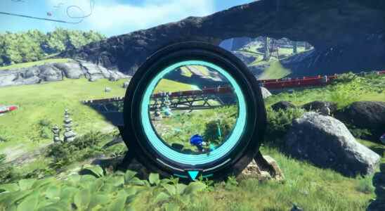 Sonic Frontiers gameplay radar wheel