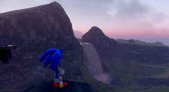 Vous pouvez regarder 7 minutes de jeu en monde ouvert Sonic Frontiers dès maintenant