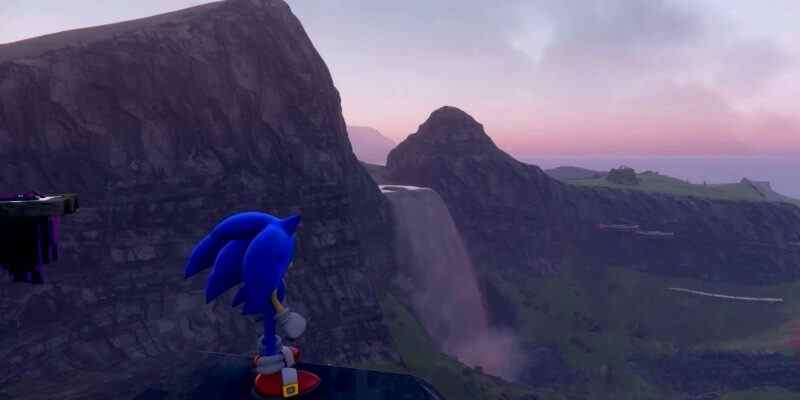 Vous pouvez regarder 7 minutes de jeu en monde ouvert Sonic Frontiers dès maintenant