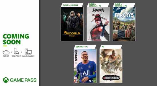 Xbox Game Pass ajoute Shadowrun Trilogy, Total War: Three Kingdoms, Naraka: Bladepoint, et plus fin juin