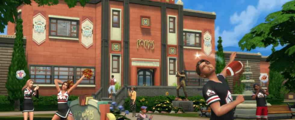 Les Sims 4 annonce le premier pack d'extension en près d'un an, High School Years