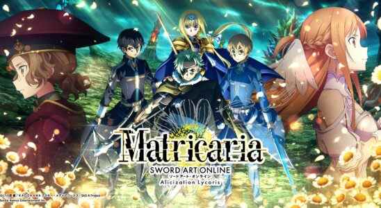 Sword Art Online: l'extension DLC d'Alicization Lycoris "Blooming of Matricaria" annoncée
