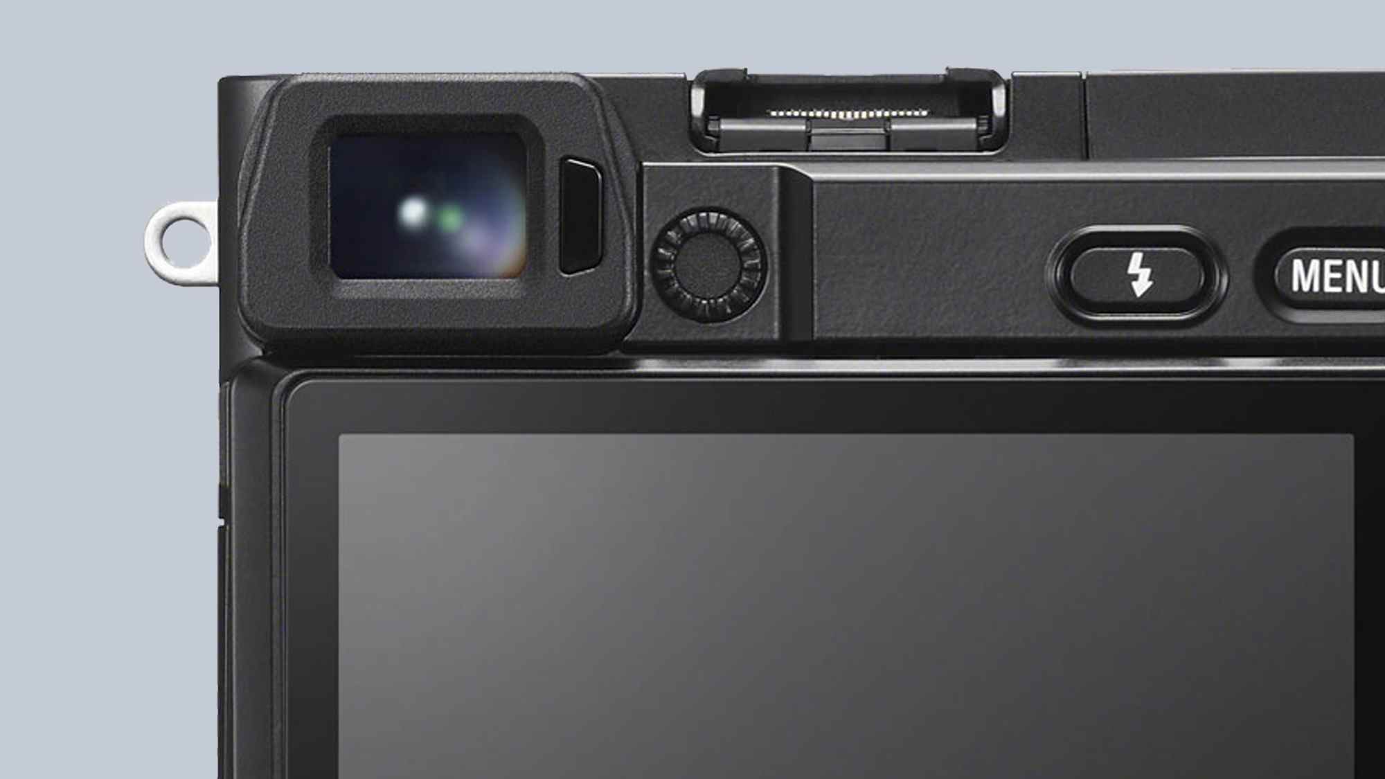 Le viseur de l'appareil photo Sony A6100