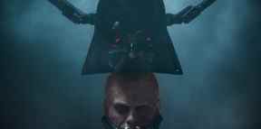 Dark Vador (Hayden Christensen) dans une scène d'Obi-Wan Kenobi.