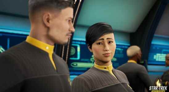 Le mélange de dialogue et d'action de Star Trek semble idéal pour un jeu de style Telltale