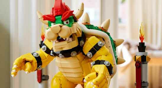 Le dernier ensemble de Lego Super Mario est une figure gigantesque de Bowser