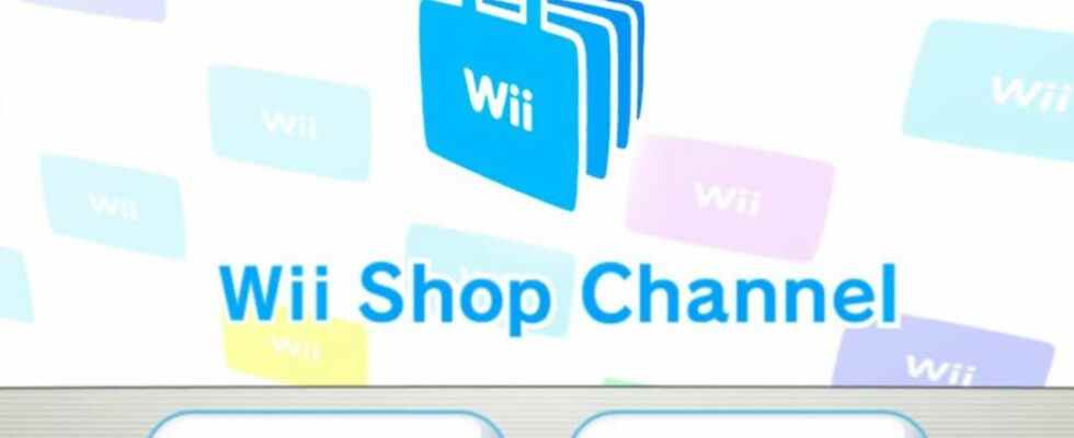 Wii Shop Channel, DSi Shop de retour après des mois d'indisponibilité
