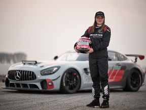 Nicole Havrda, 16 ans, devrait bientôt courir en Formule 3, malgré l'obtention récente de son permis d'apprenti conducteur.