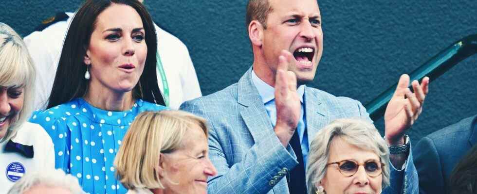 Que marmonnait le prince William à Wimbledon ?