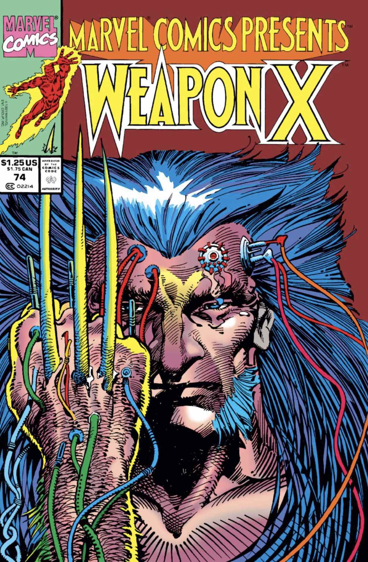 Marvel Comics présente la couverture #74