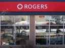 Un magasin Rogers à Winnipeg, Man.