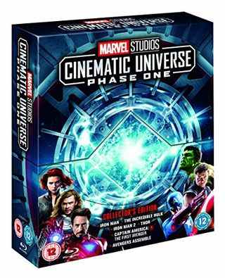 Coffret Marvel Studios Édition Collector – Phase 1 Blu-ray [Region Free]