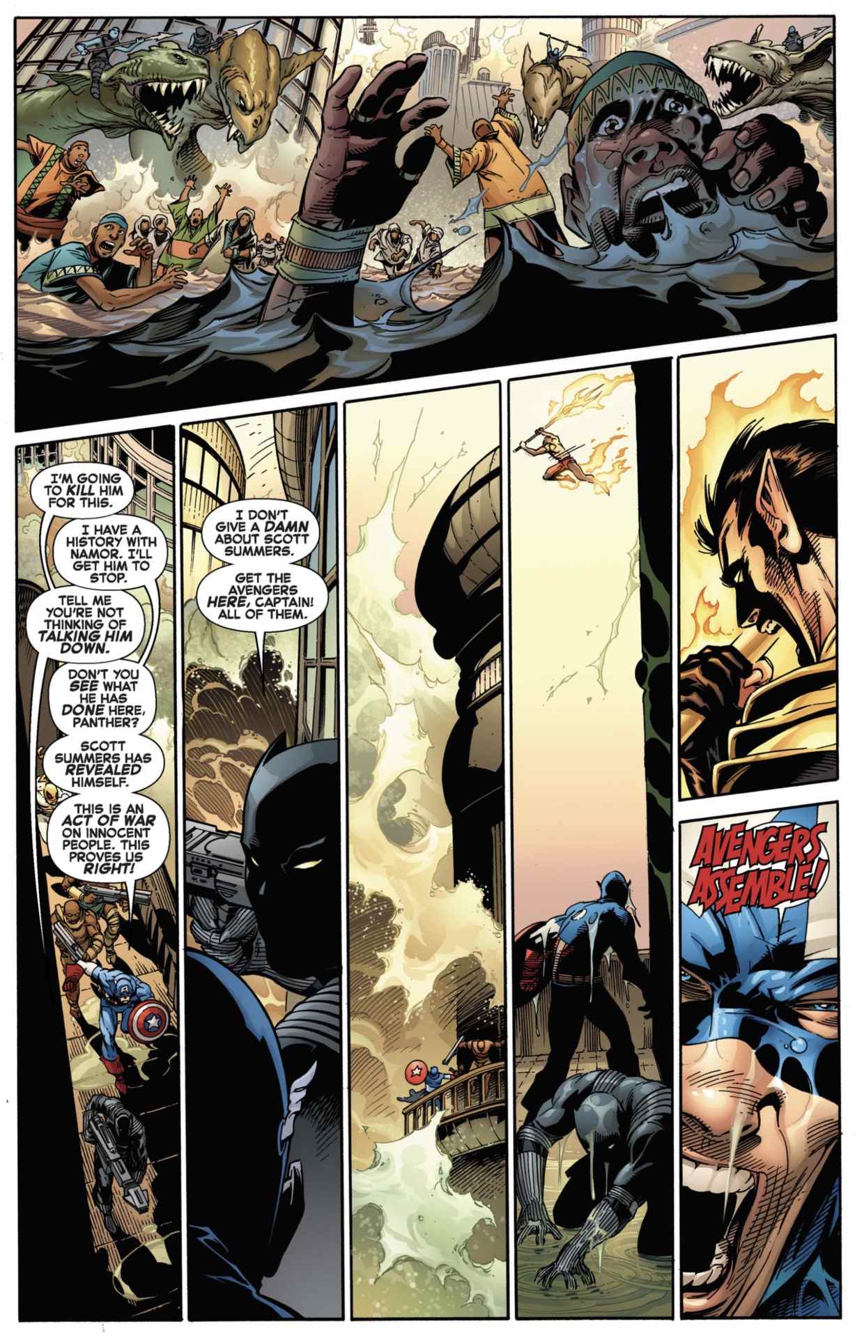Page Avengers contre X-Men #8