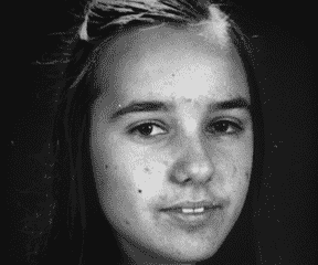 Isabelle Laville, 17 ans, a été la première victime.  GETTY IAMGES