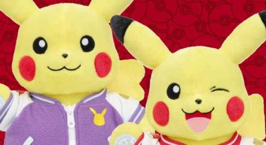 Annonce des nouvelles peluches Pokémon Pikachu Build-A-Bear