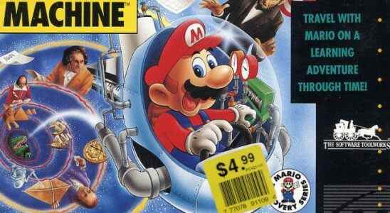 Mario's Time Machine Header