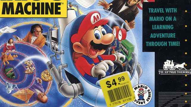 Mario's Time Machine Header