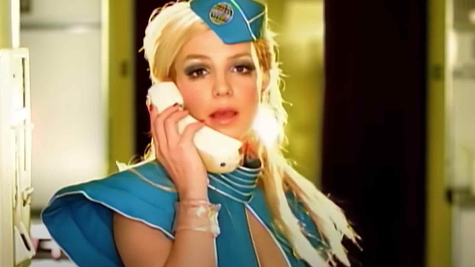 Britney Spears dans le clip Toxic