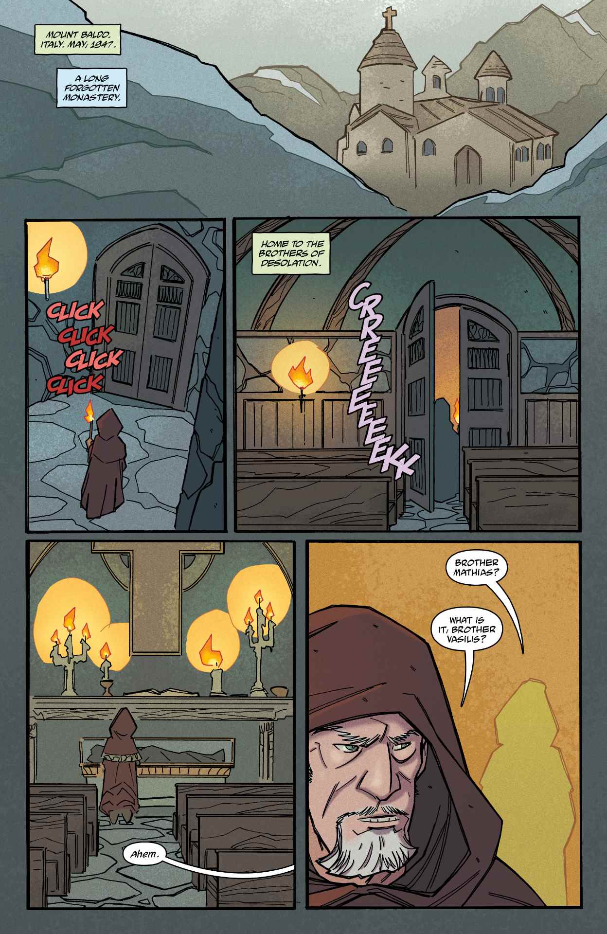 Page Young Hellboy: Assault on Castle Death