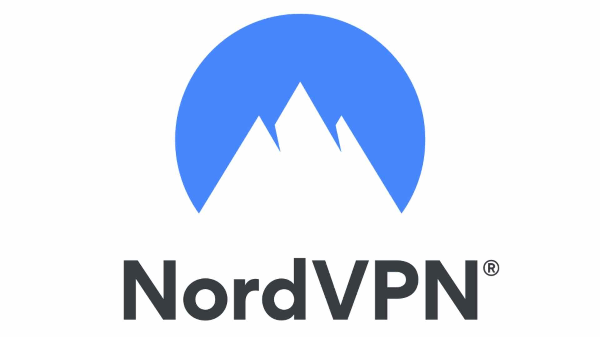 Meilleur VPN Windows 10, NordVPN.  L'image montre le logo de l'entreprise sur un fond blanc.