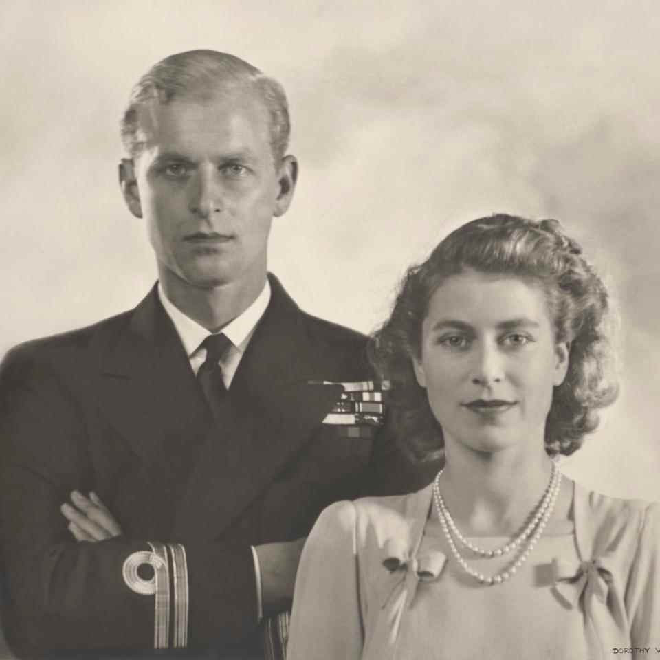 La princesse Elizabeth et le prince Phillip