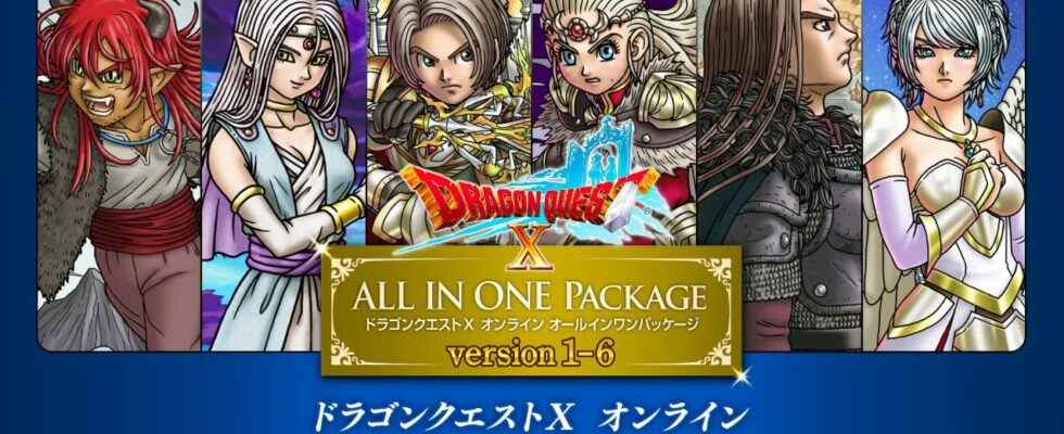 Dragon Quest X Online All In One Package version 1-6 sera lancé le 20 octobre au Japon