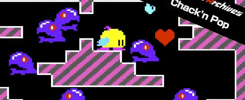 Arcade Archives Gameplay Chack'n Pop
