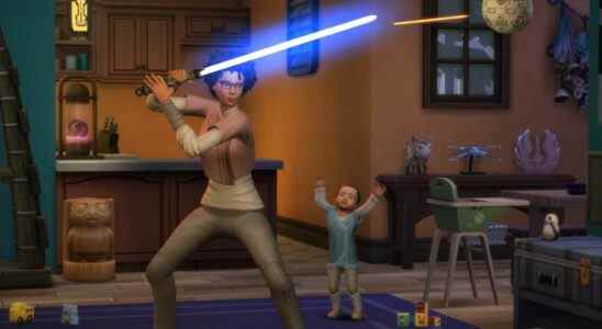 Les Sims 4 en ont un extrêmement normal sur son DLC Star Wars