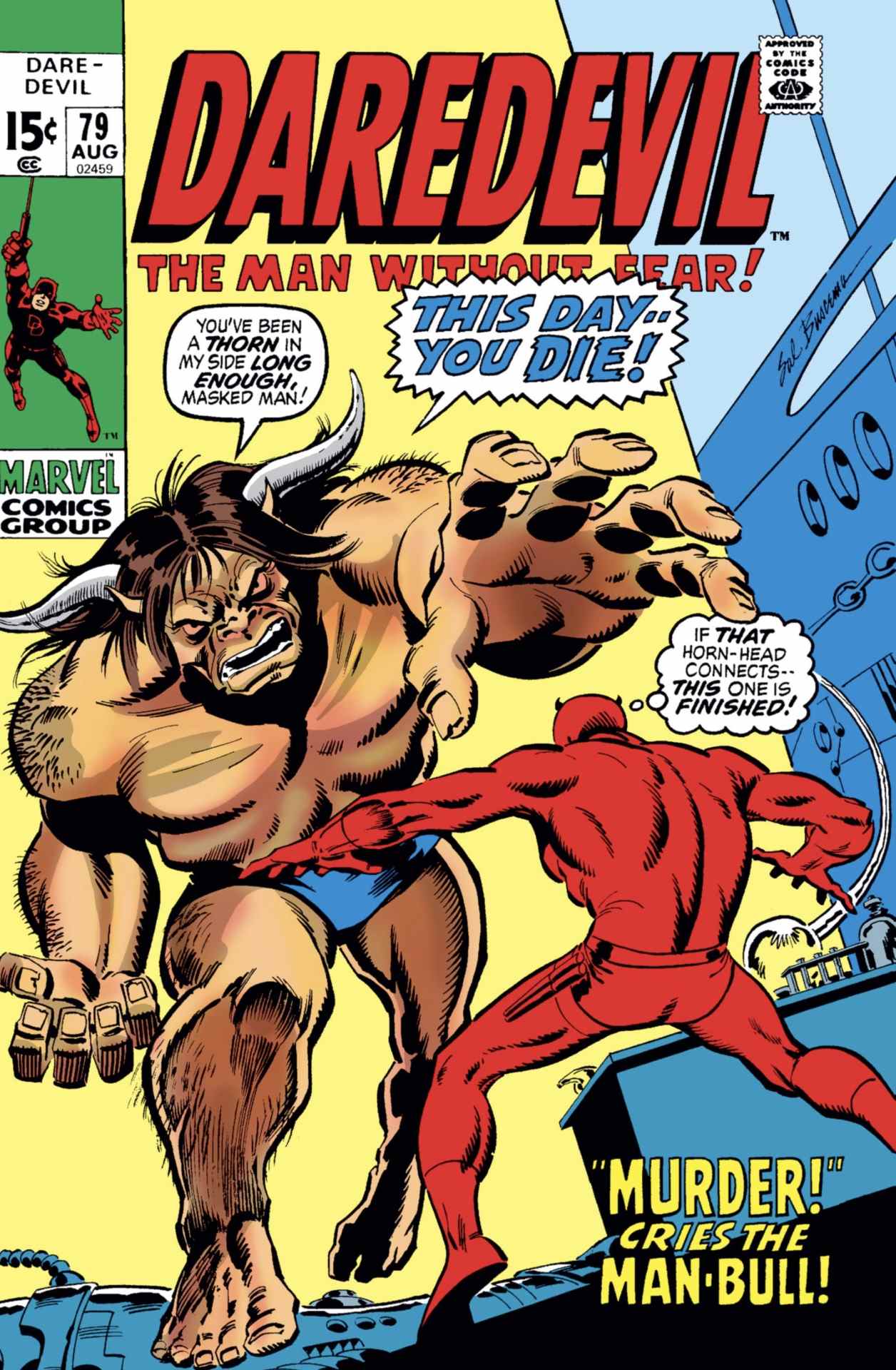 Couverture de Daredevil #79