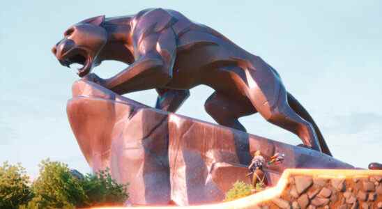 La statue de Black Panther de Fortnite devient un mémorial impromptu