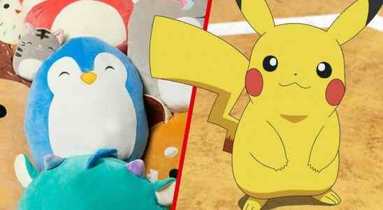 La collaboration Pokémon et Squishmallows révélée au Comic-Con
