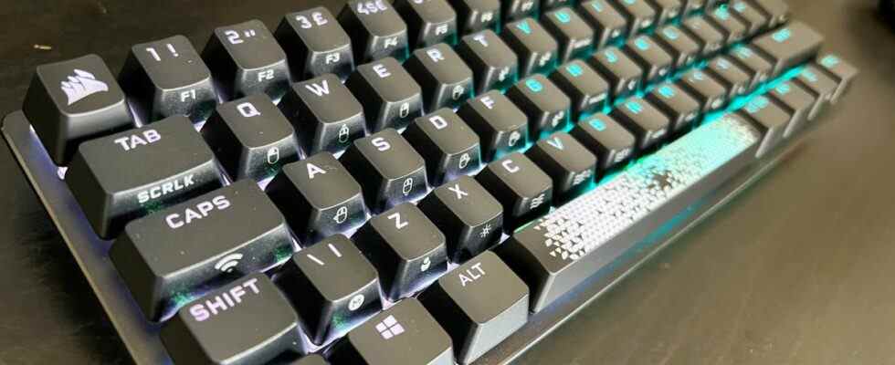 Corsair K70 Pro Mini gaming keyboard