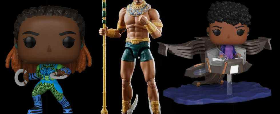 Black Panther: Wakanda Forever Funko POPs et figurines Marvel Legends dévoilées, y compris le Buff Namor