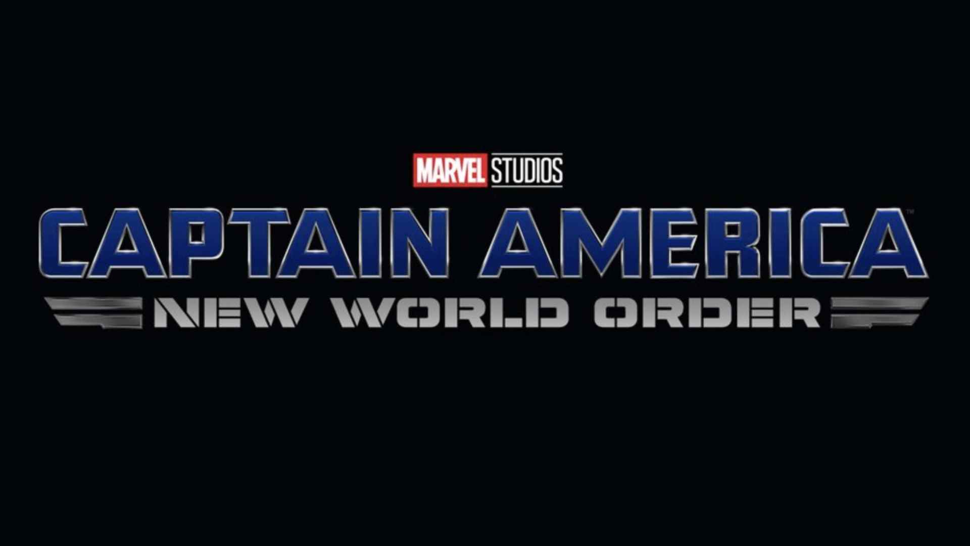 Logo Captain America : Nouvel Ordre Mondial