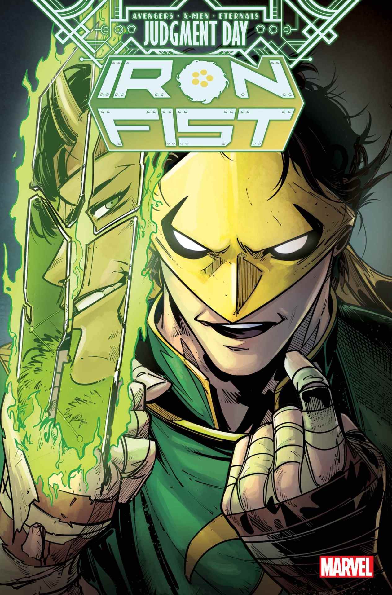 Couverture AXE: Iron Fist #1