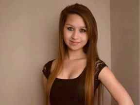 Amanda Todd sur une photo non datée.  L'adolescente de Port Coquitlam avait 15 ans lorsqu'elle est décédée en 2012.