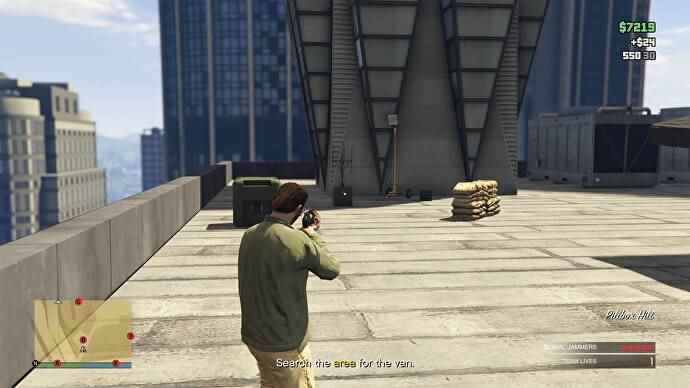 Jammer B (gratte-ciel) dans GTA Online Criminal Enterprises.