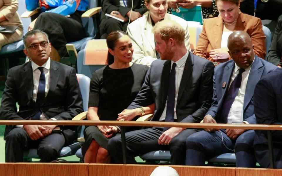 Prince Harry et Meghan Markle - Kena Betancur/AFP/Getty Images 