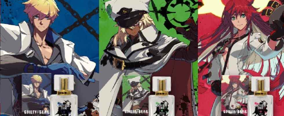 guilty gear strive perfume cologne
