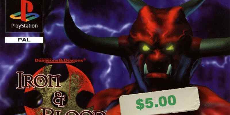 Advanced Dungeons & Dragons: Iron & Blood: Warriors of Ravenloft for PS1 is not worth typing out